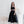 Load image into Gallery viewer, The Olivia Crop Top in Black Silk
