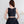 Load image into Gallery viewer, The Olivia Crop Top in Black Silk
